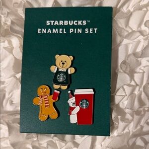 Starbucks Enamel Pin Set